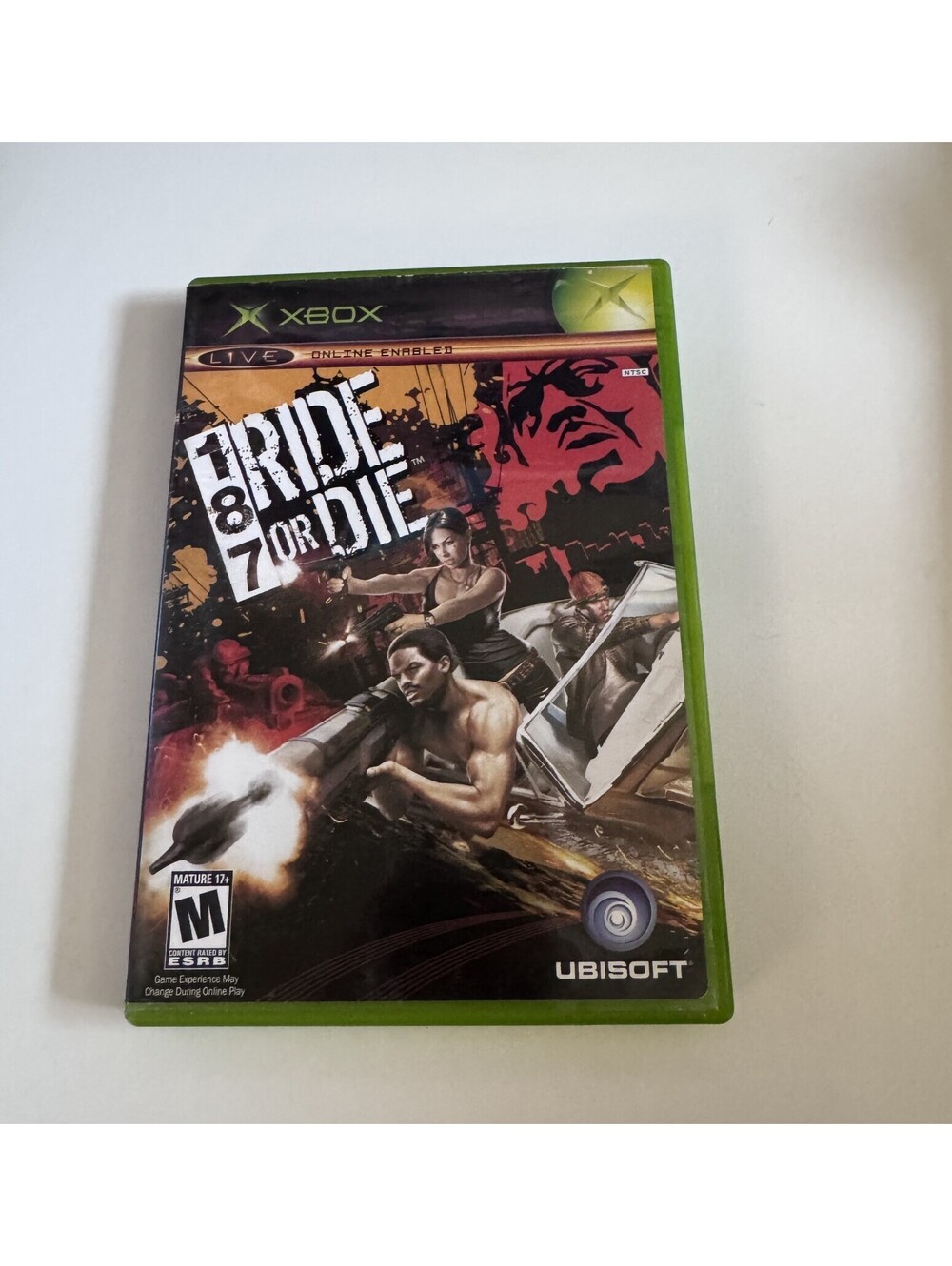 187 Ride Or Die Original Xbox Video Game CIB Complete Tested